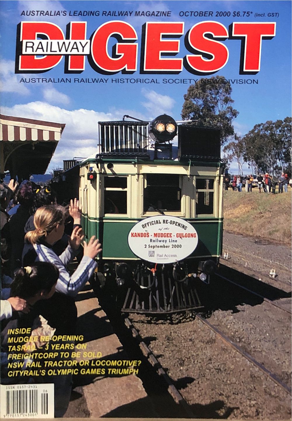 Railway Digest  (October) magazine collectible - Main Image 1