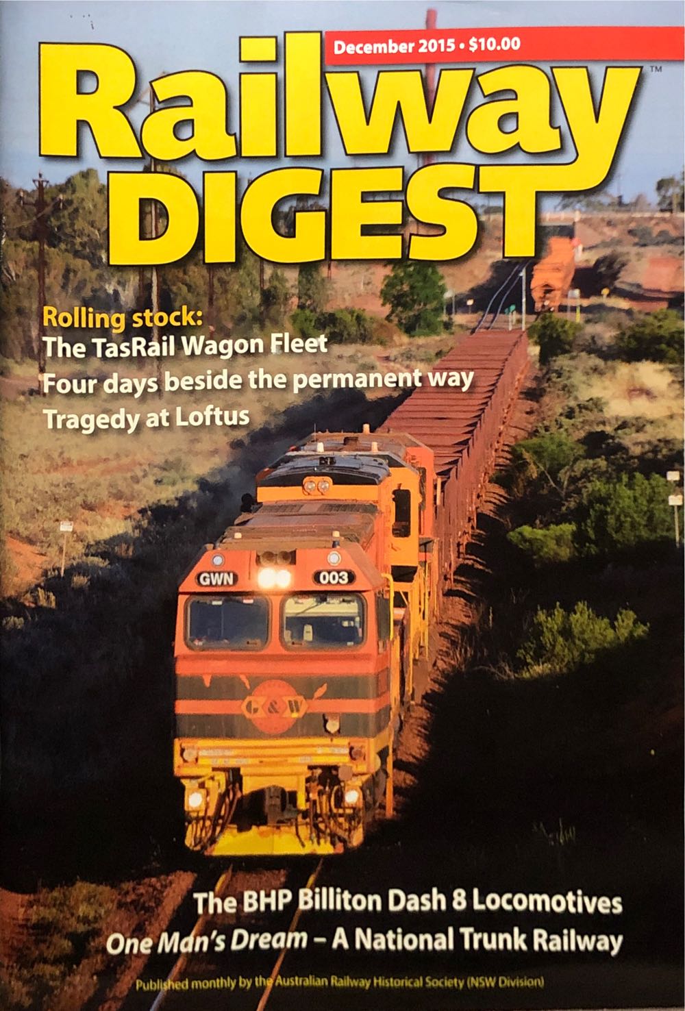 Railway Digest  (December) magazine collectible - Main Image 1