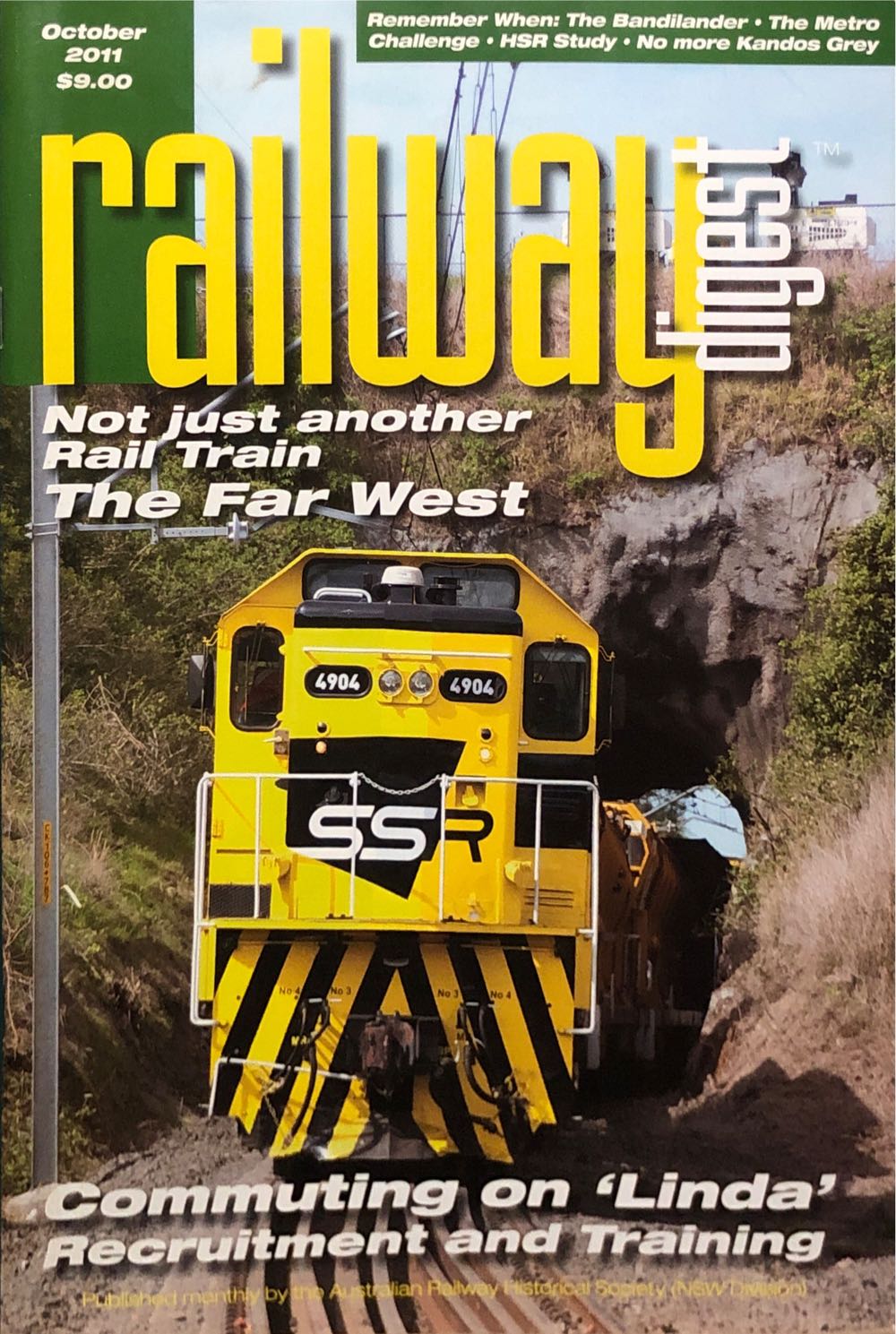 Railway Digest  (October) magazine collectible - Main Image 1