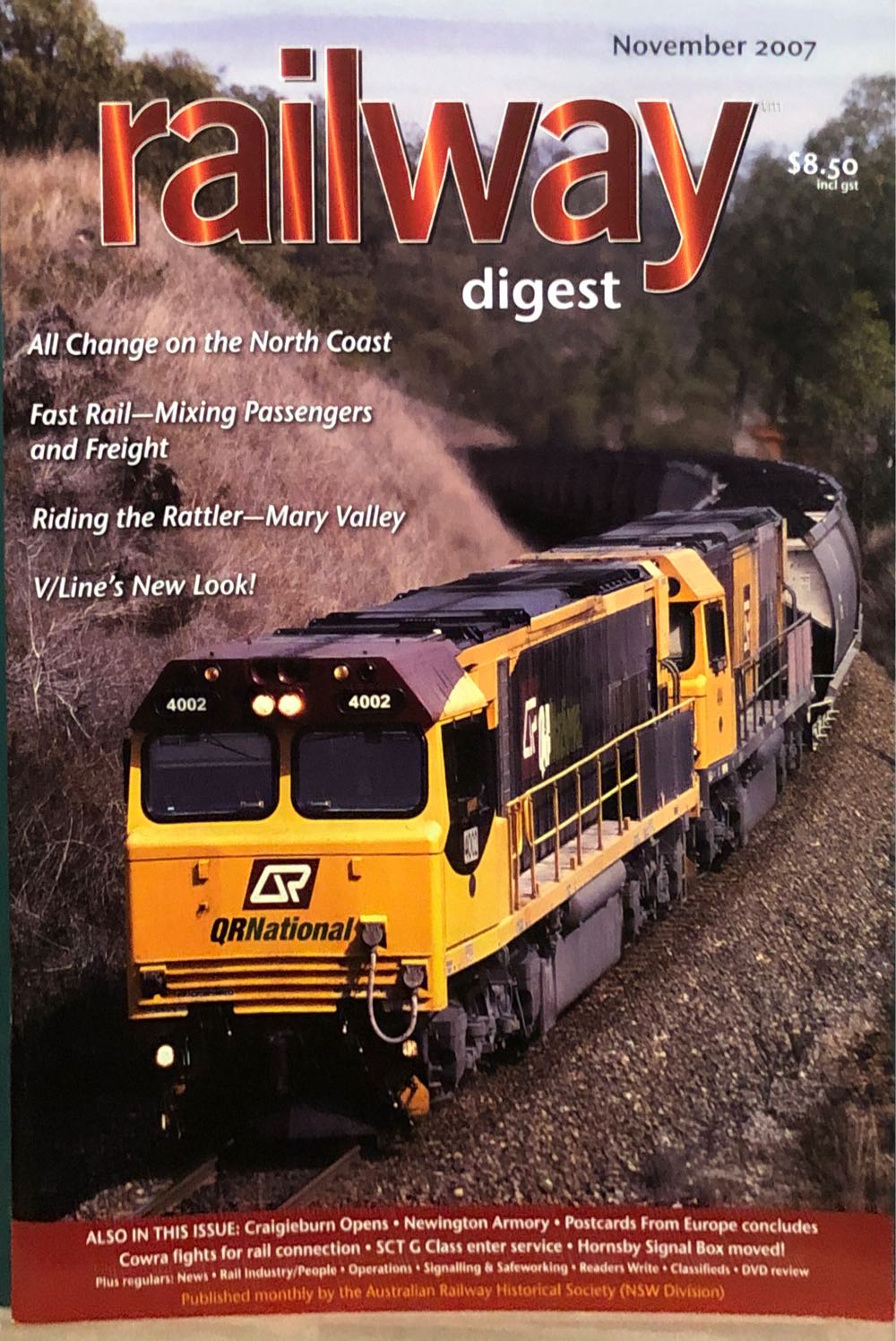 Railway Digest  (November) magazine collectible - Main Image 1