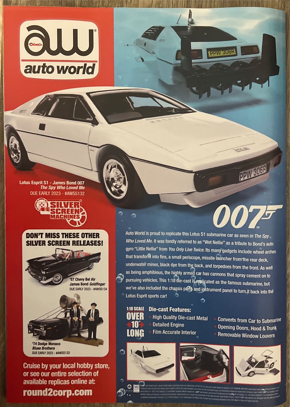 Die Cast X  (November) magazine collectible [Barcode 07482047395523] - Main Image 2