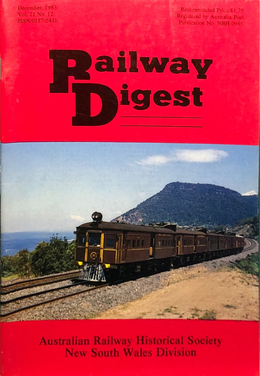 Railway Digest  (December) magazine collectible - Main Image 1