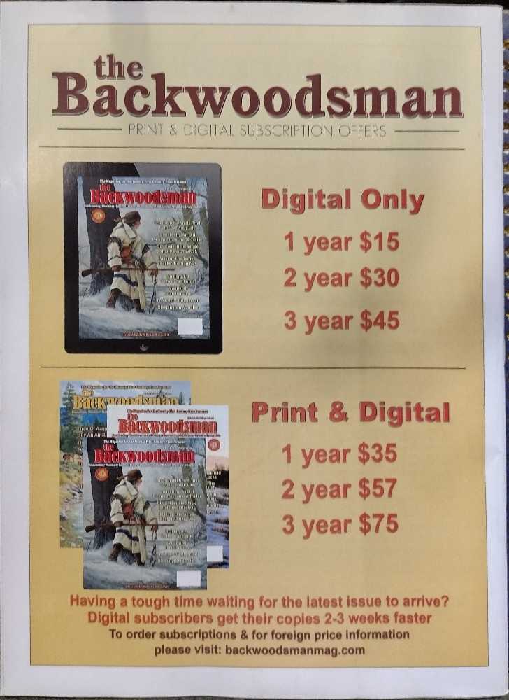 the Backwoodsman  (September) magazine collectible - Main Image 2