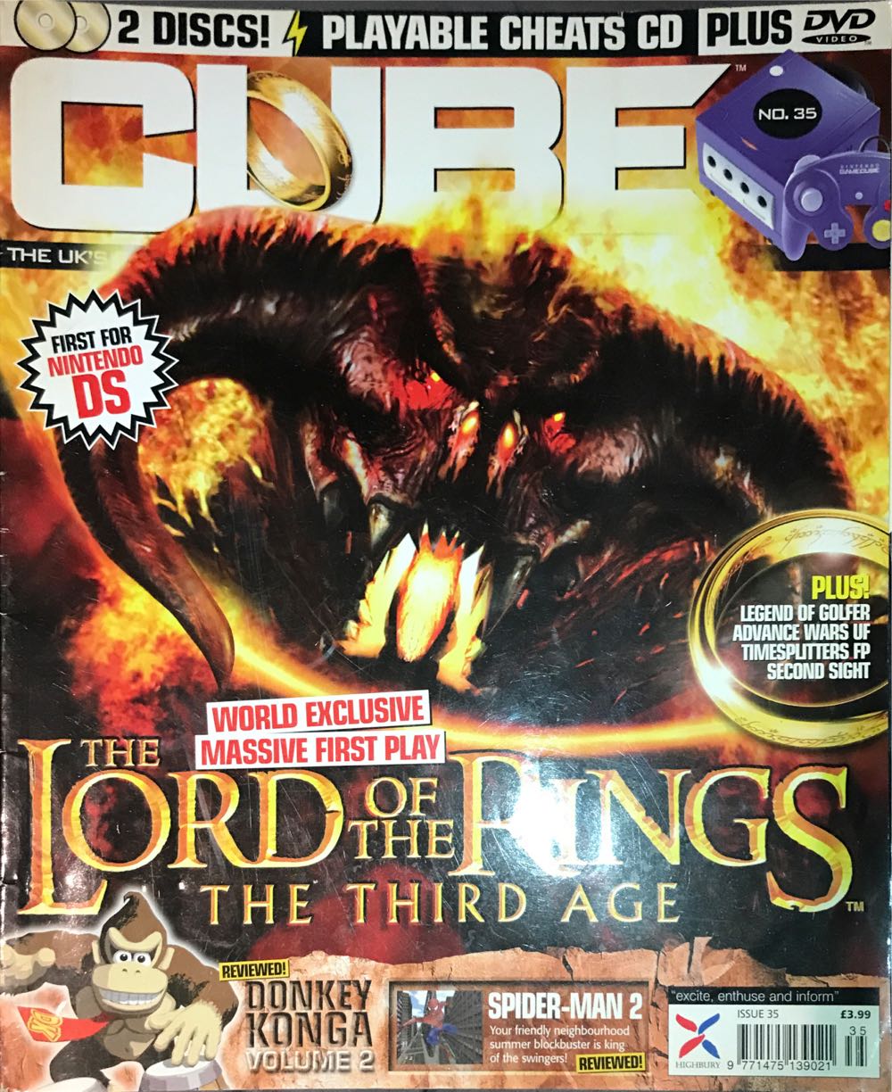 Cube Magazine Issue 35  magazine collectible [Barcode 977147513902135] - Main Image 1