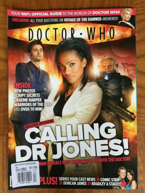 Doctor Who Magazine 392  (March) magazine collectible - Main Image 1