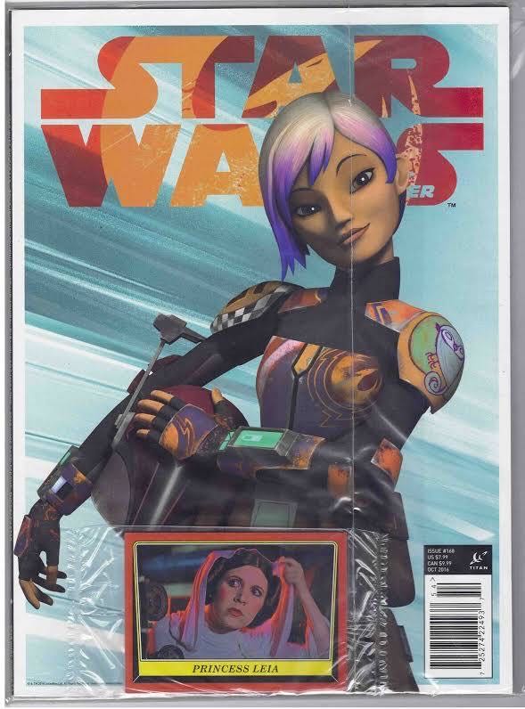 Star Wars Insider 168 Sabine Wren Comic Exclusive  (October) magazine collectible [Barcode 72527422493754] - Main Image 1