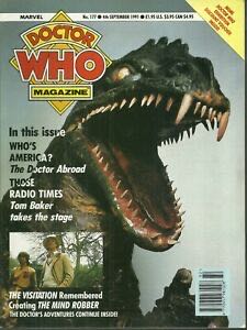 Doctor Who Magazine 177  (September) magazine collectible - Main Image 1