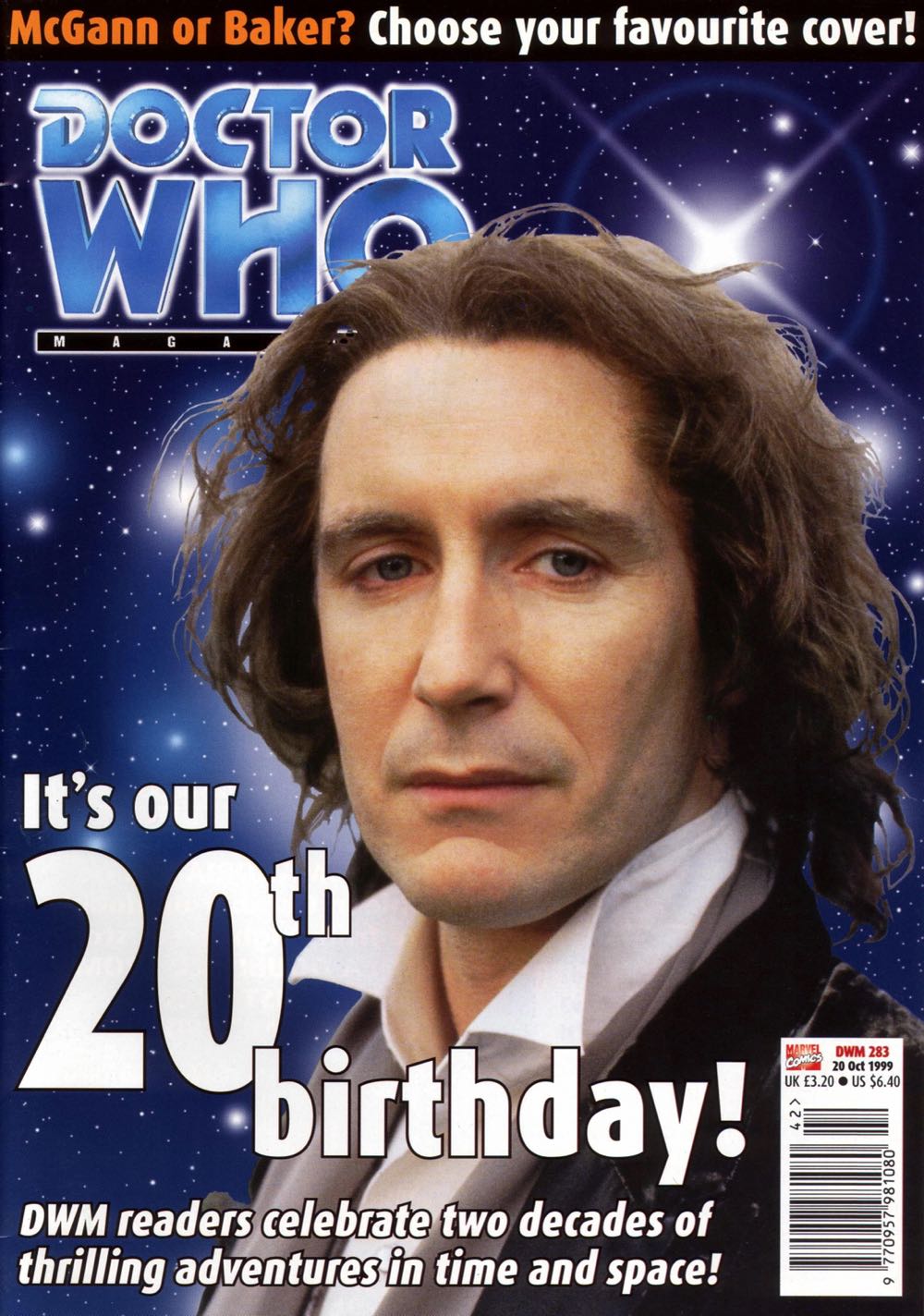 Doctor Who Magazine 283 (October) magazine collectible - Main Image 1