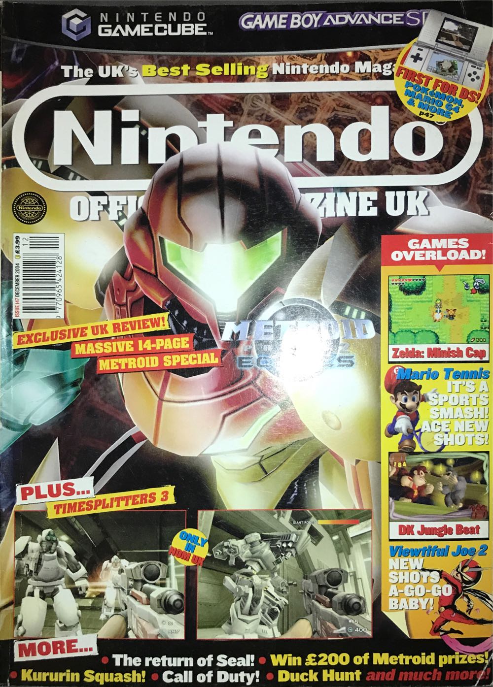 Nintendo Official Magazine Uk Issue 147  magazine collectible [Barcode 977096542412882] - Main Image 1
