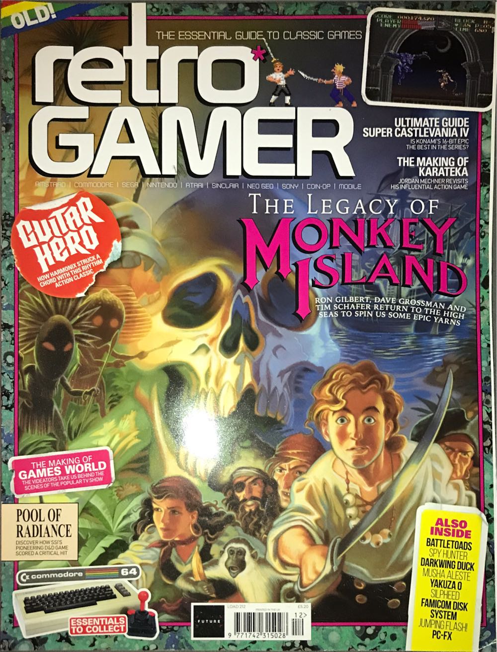 Retro Gamer  magazine collectible [Barcode 977174231502812] - Main Image 1