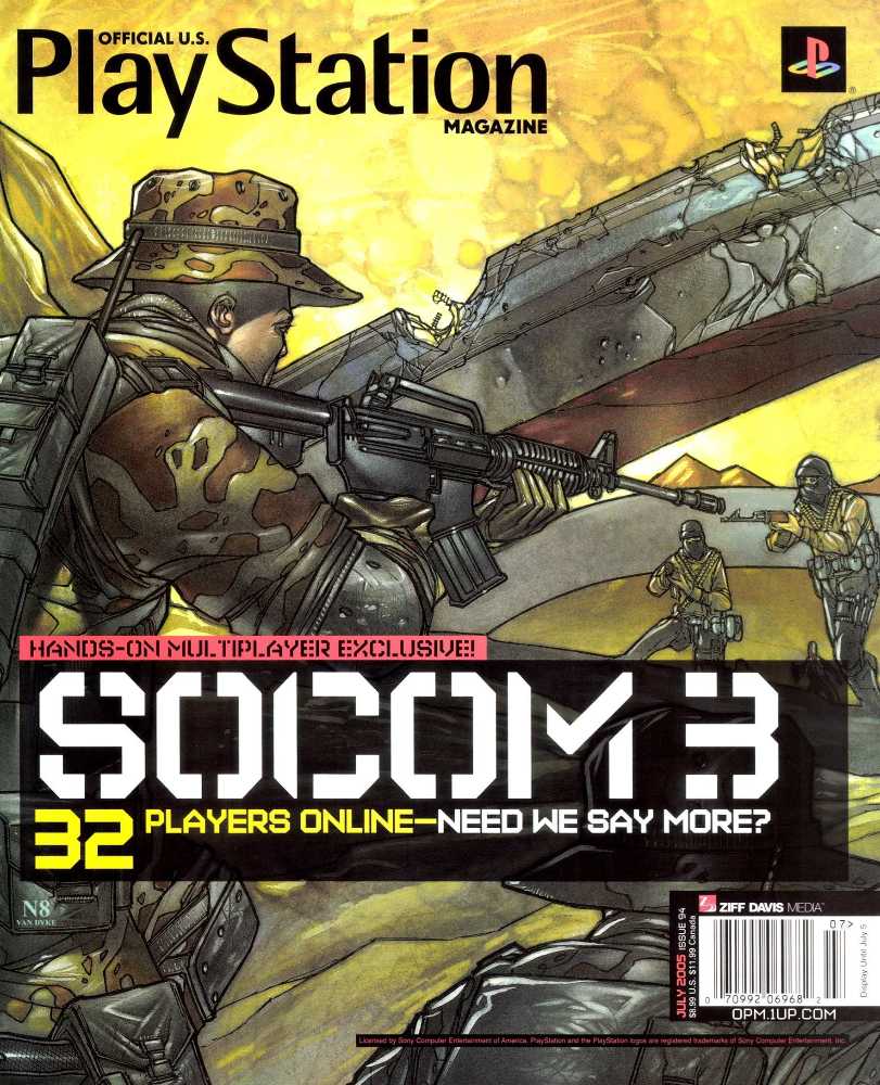 Official U.S. PlayStation Magazine  (July) magazine collectible - Main Image 1