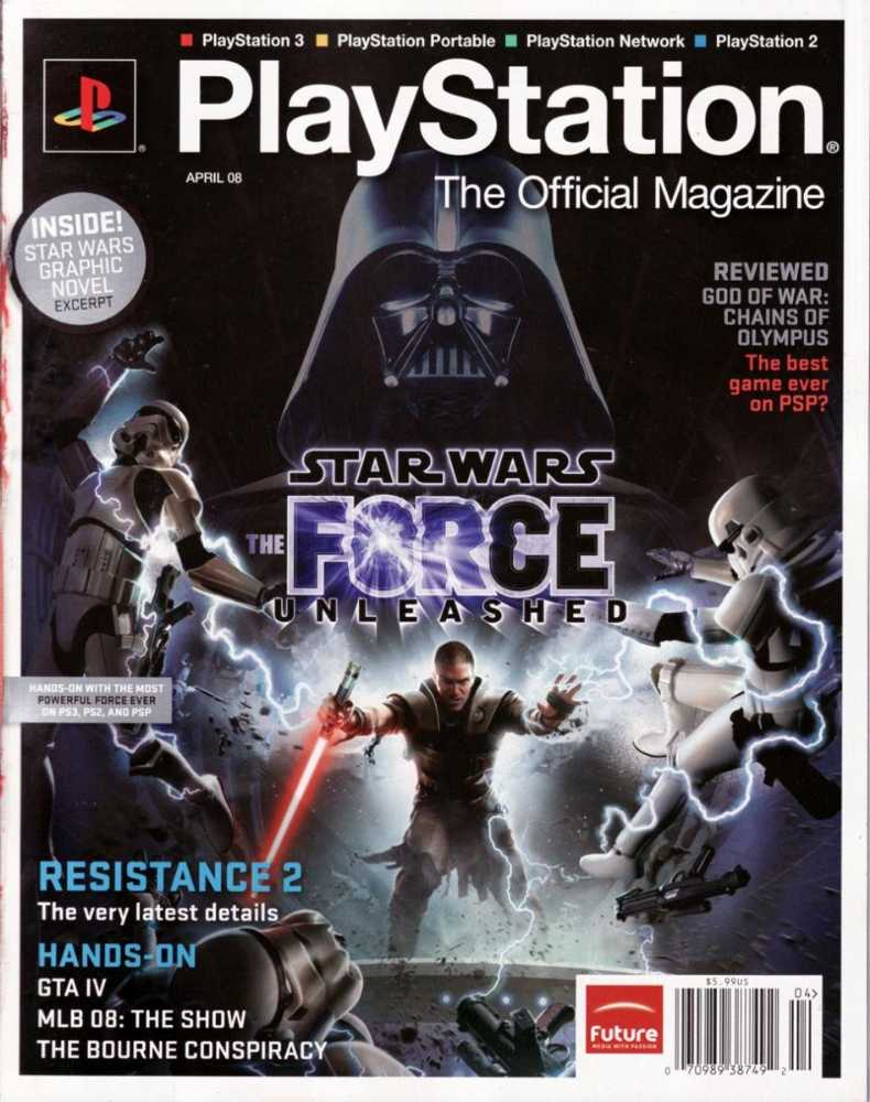 Official U.S. PlayStation Magazine  (April) magazine collectible - Main Image 1