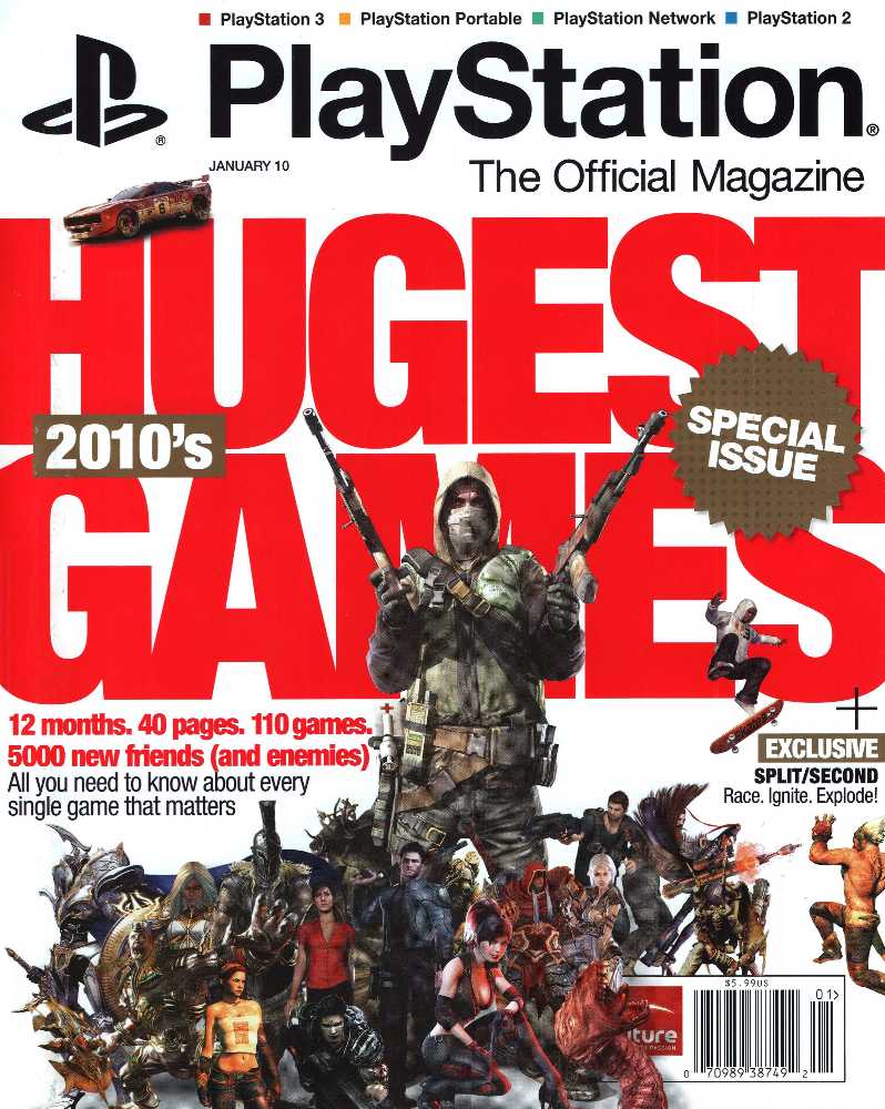 Official U.S. PlayStation Magazine  (January) magazine collectible - Main Image 1