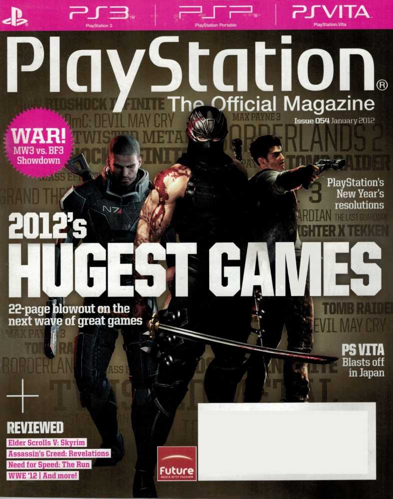 Official U.S. PlayStation Magazine  (January) magazine collectible - Main Image 1