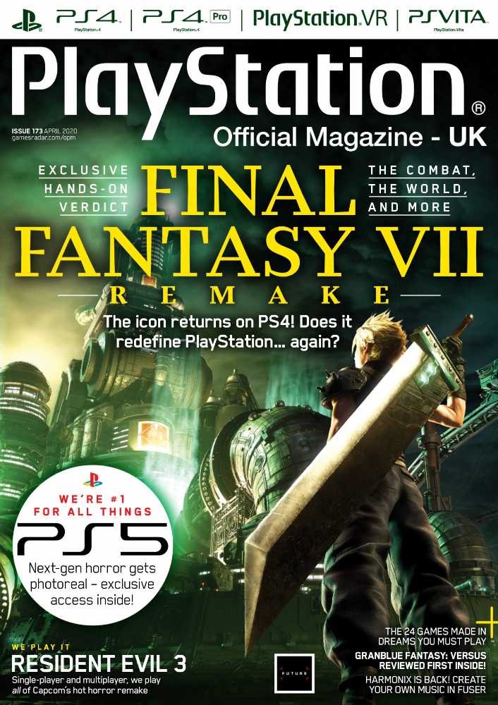 Official U.K. PlayStation Magazine  (April) magazine collectible - Main Image 1