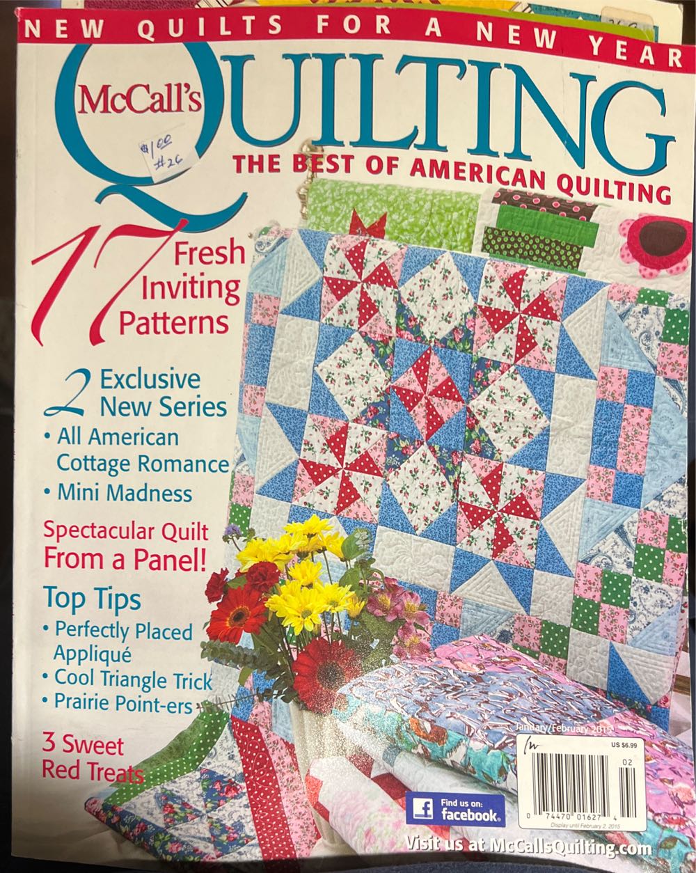 McCalls Quilting  magazine collectible [Barcode 07447001627402] - Main Image 1