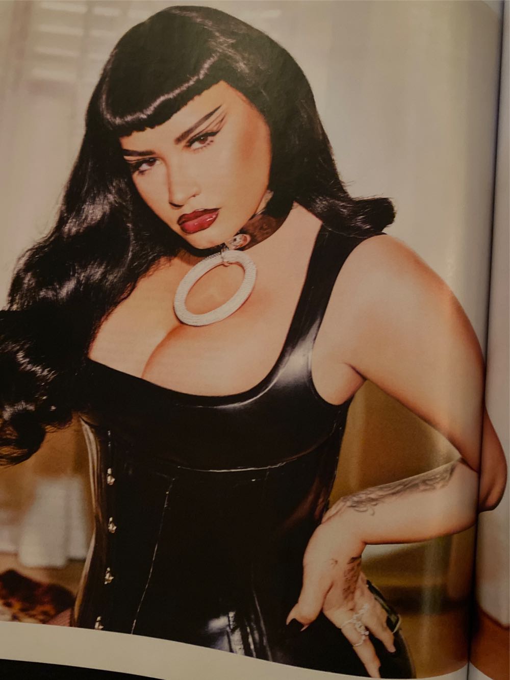 Inked Demi Lovato  (July) magazine collectible [Barcode 07148602675407] - Main Image 3