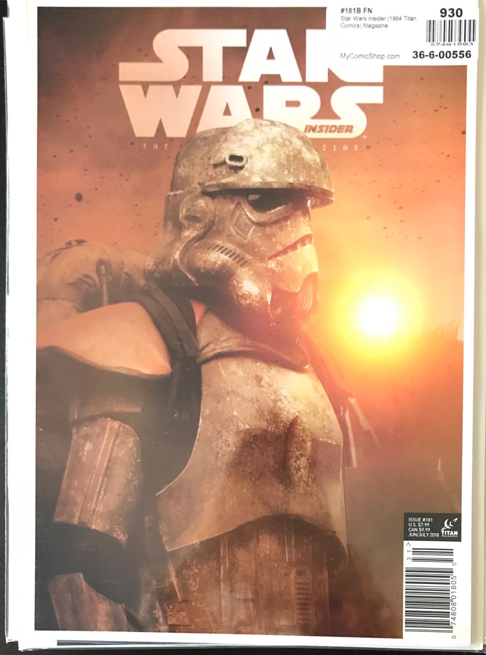 Star Wars Insider 181  magazine collectible [Barcode 07480801805531] - Main Image 1