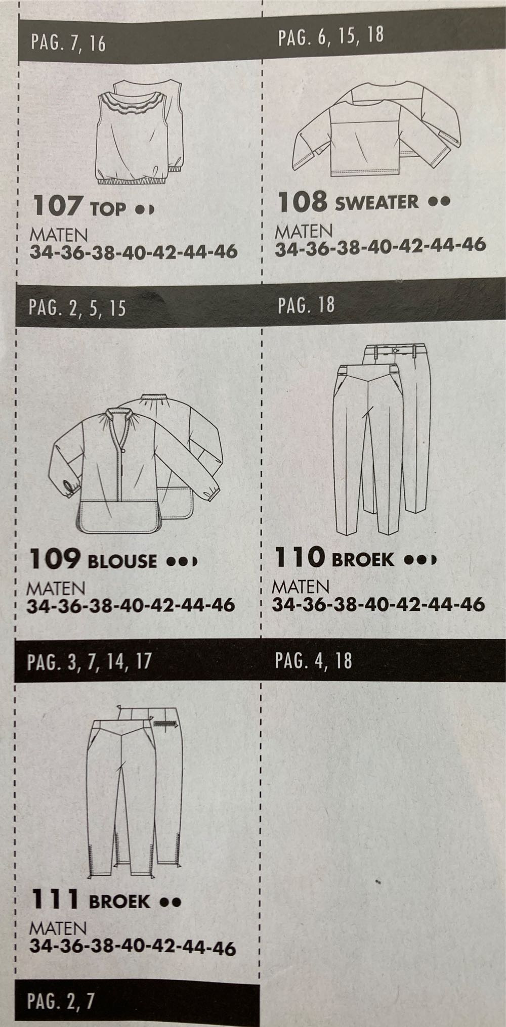 Knip Mode (Bijlage)  (March) magazine collectible - Main Image 2