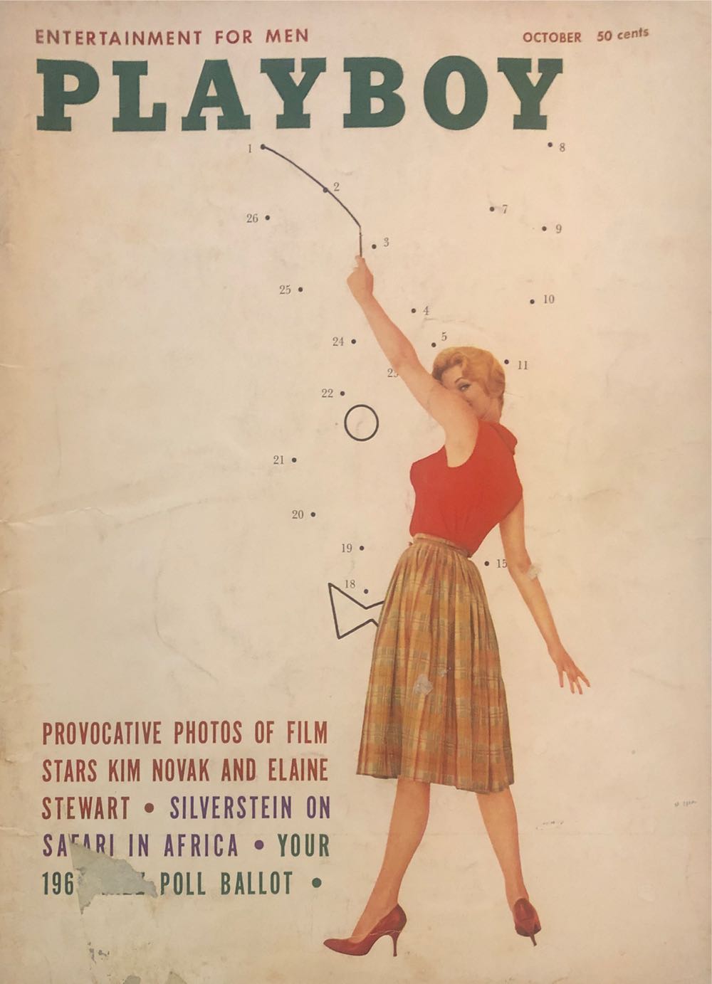 Playboy 1959 - 10  (October) magazine collectible - Main Image 1