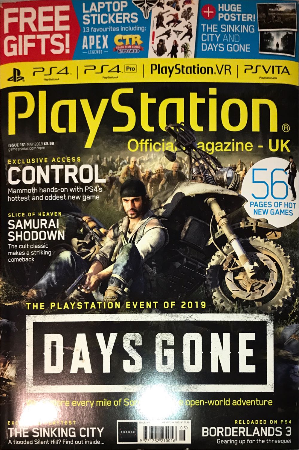 PlayStation Official Magazine Uk Issue 161  magazine collectible [Barcode 977175221001605] - Main Image 2