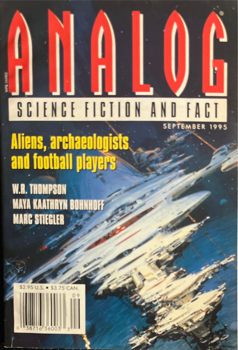 Analog September 1995  (September) magazine collectible - Main Image 1