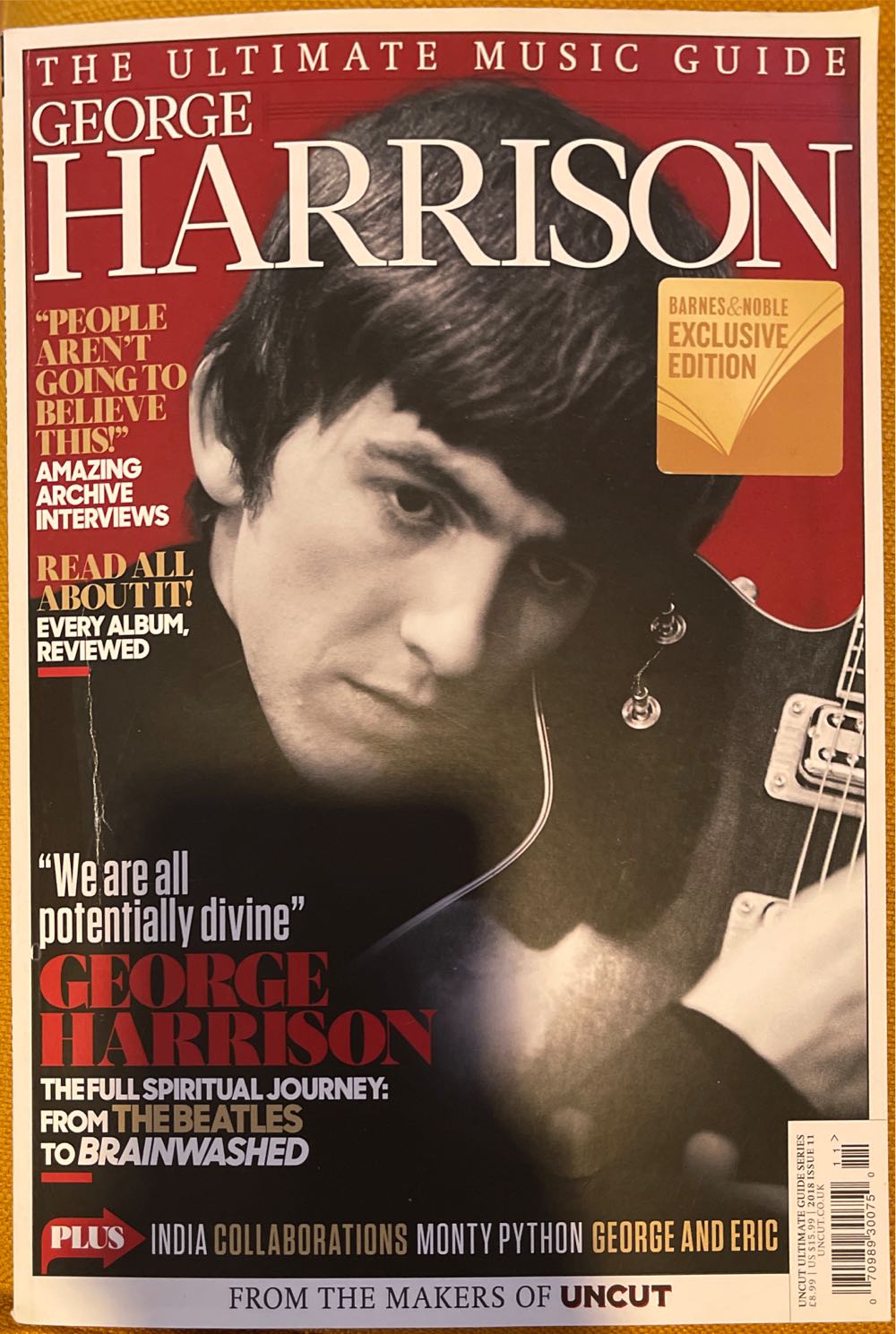 Uncut: George Harrison: Ultimate Music Guide  magazine collectible [Barcode 07098930075011] - Main Image 1
