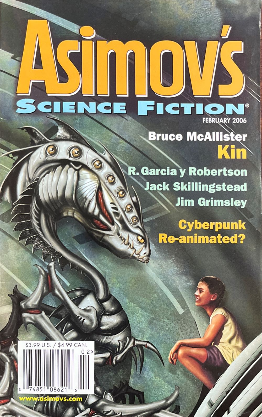 Asimov’s Science Fiction February 2006  (February) magazine collectible - Main Image 1