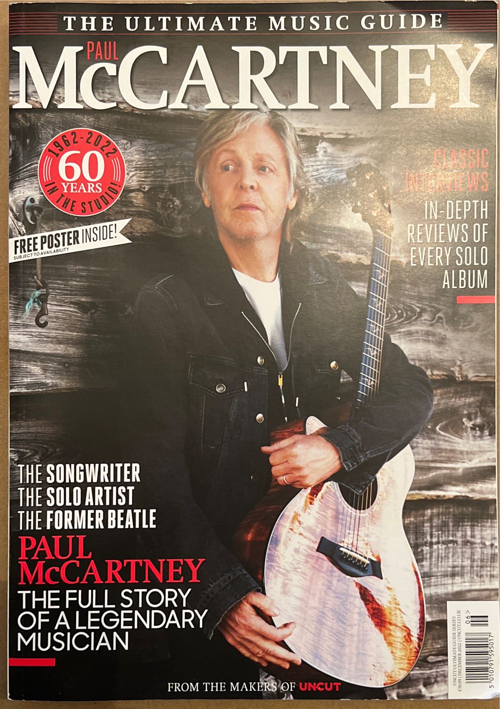 The Ultimate Music Guide Paul McCartney 60 Years In The Studio  magazine collectible [Barcode 501079110605387] - Main Image 2