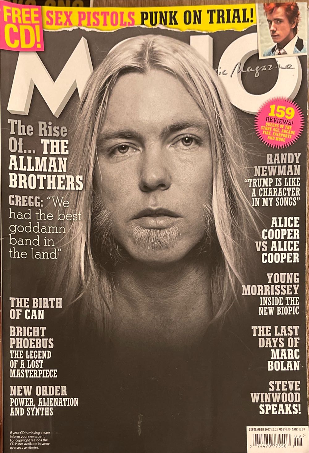 Mojo 2017 September  magazine collectible - Main Image 1
