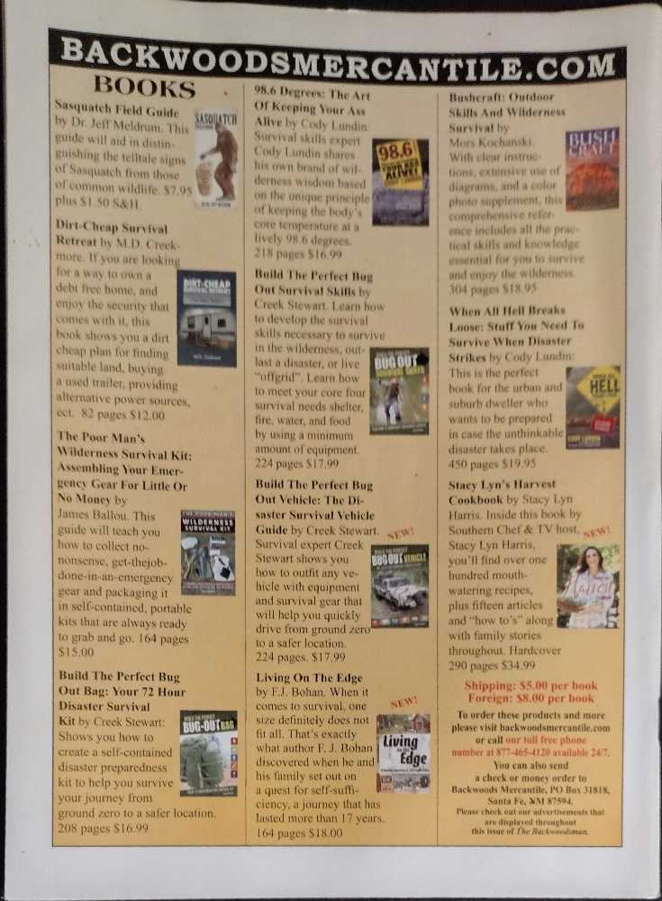 the Backwoodsman  (May) magazine collectible - Main Image 2