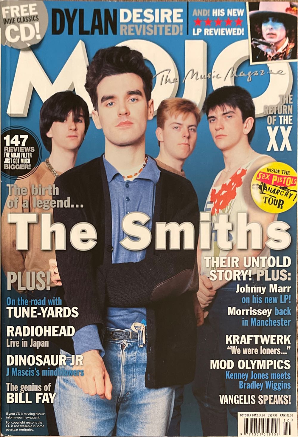Mojo 2012 10 October  magazine collectible - Main Image 1