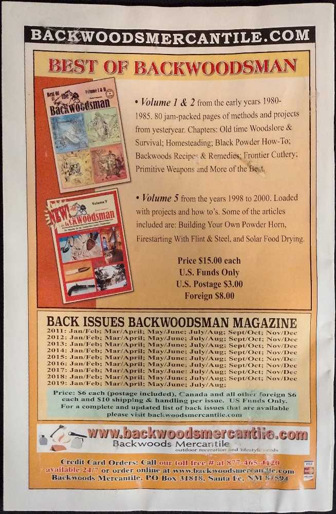 the Backwoodsman  (September) magazine collectible - Main Image 2