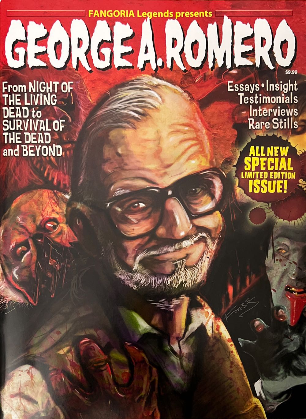 Fangoria Legends Presents George A. Romero magazine collectible - Main Image 1