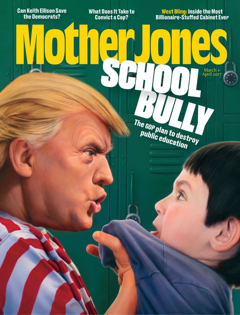 Mother Jones Magazine 2017 March/April  (March) magazine collectible - Main Image 1