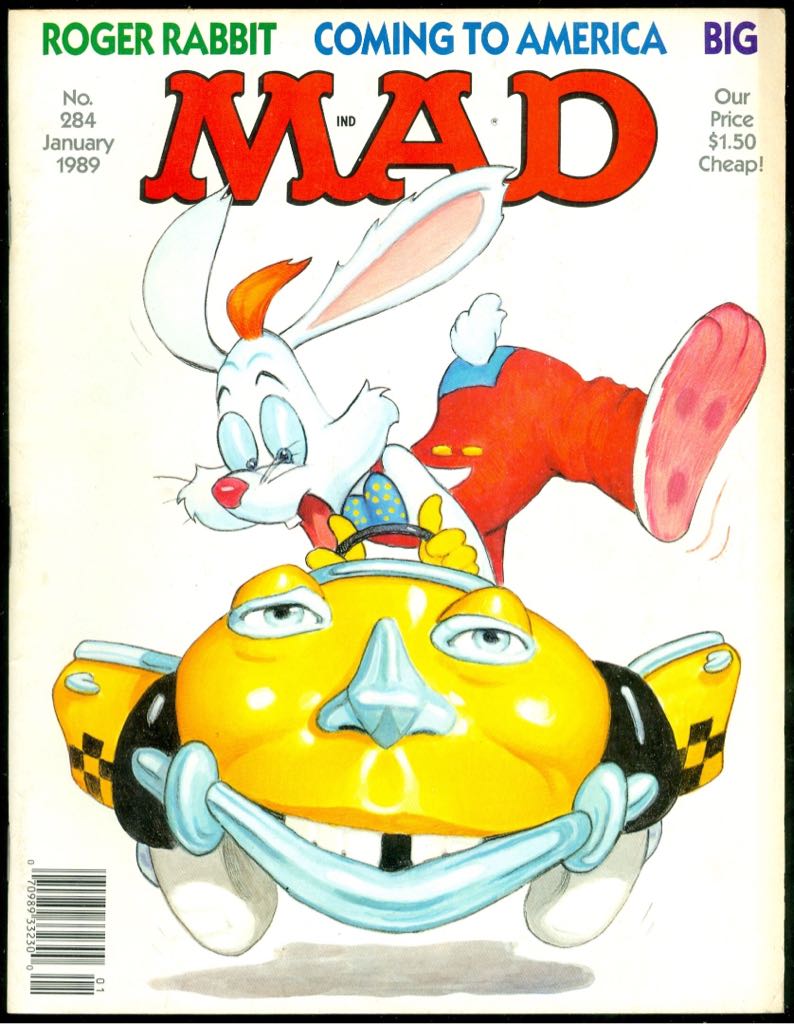 Mad 1989 January  (January) magazine collectible - Main Image 1