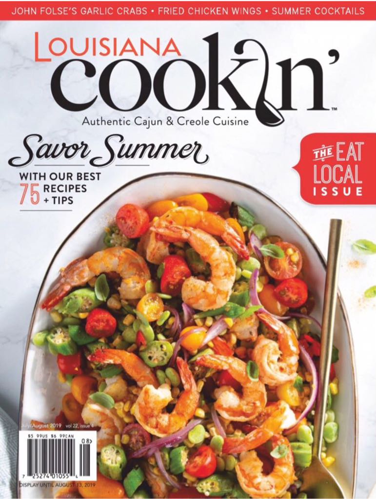 Lousiana Cookin 2019 July - August  (July) magazine collectible - Main Image 1