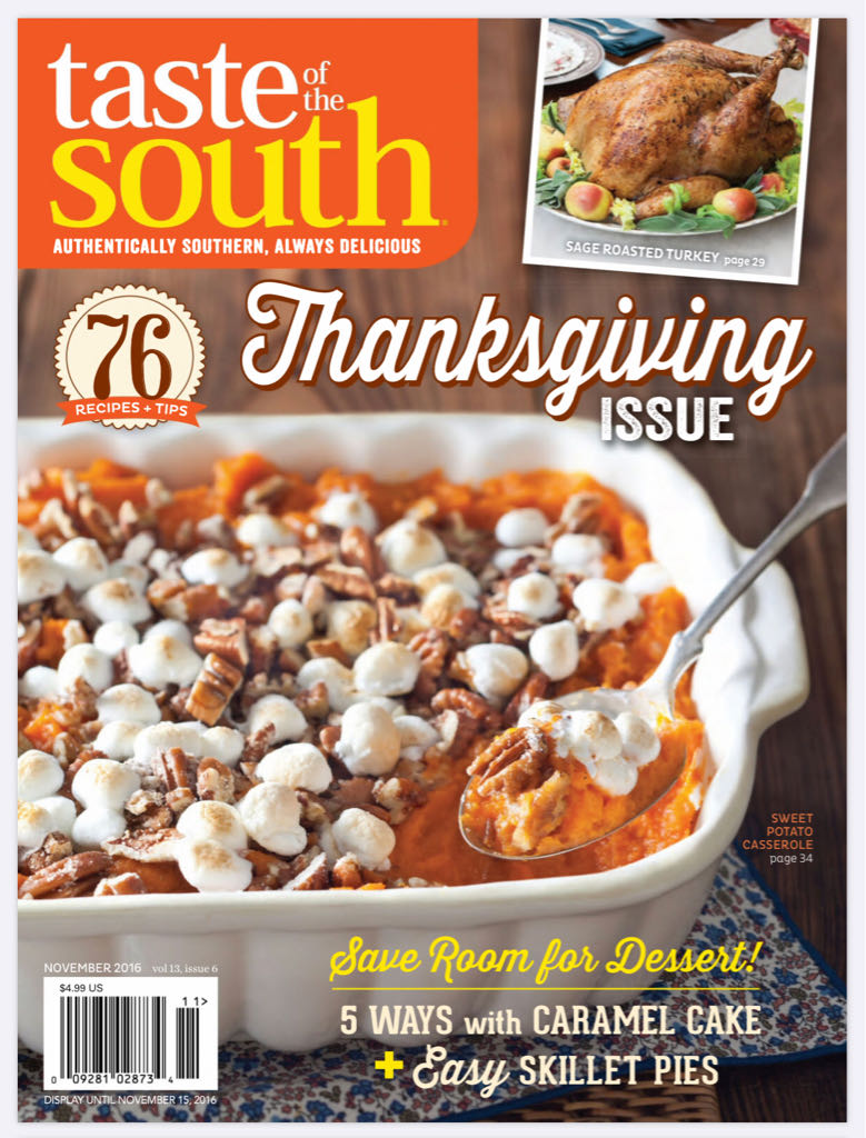 Taste of The South  2016 November  (November) magazine collectible - Main Image 1