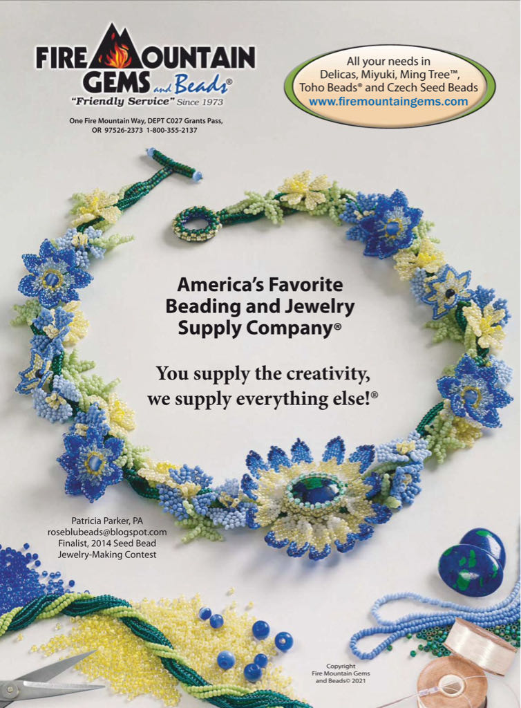 Beadwork 2021 Spring  (February) magazine collectible - Main Image 2