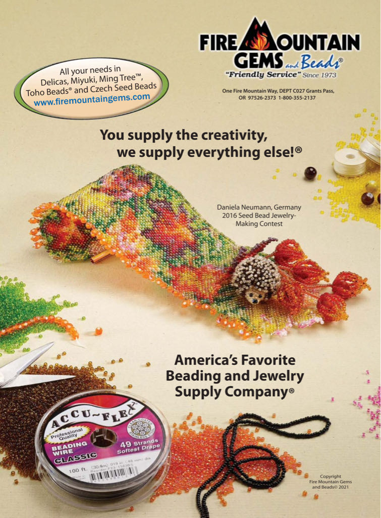 Beadwork 2021 Fall  (August) magazine collectible - Main Image 2
