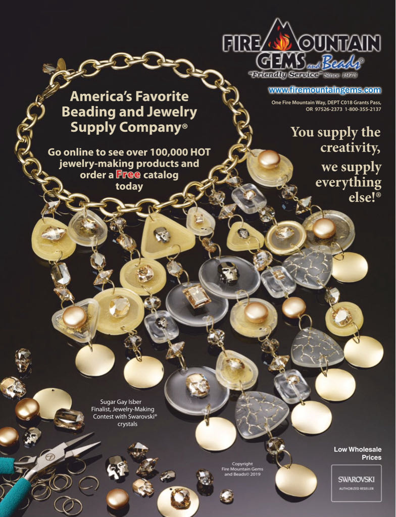 Bead & Button 2019 October  (October) magazine collectible - Main Image 2