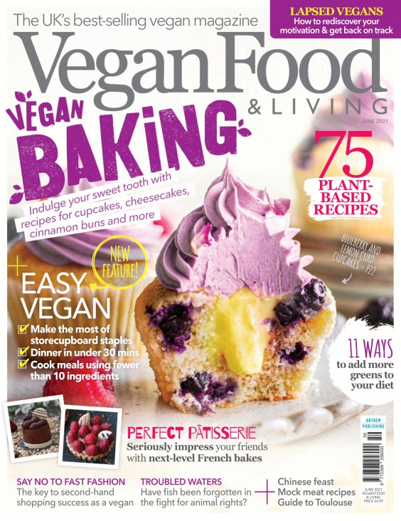 Vegan Food & Living  2021 June  (June) magazine collectible - Main Image 1