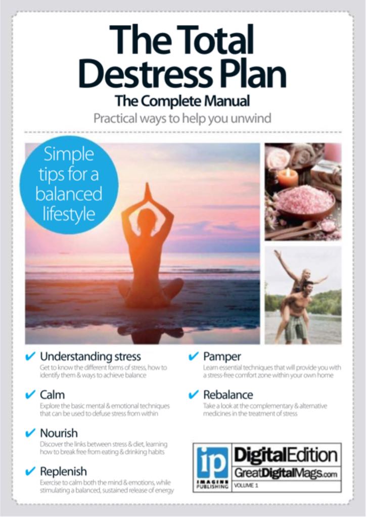 The Total De-Stress Plan The Complete Manual  (July) magazine collectible - Main Image 2