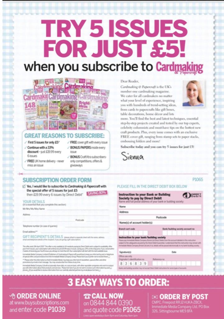 273 Papercraft & Card Ideas  2016 June  (June) magazine collectible - Main Image 2