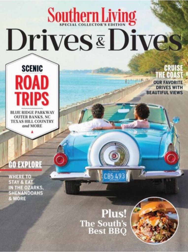 Southern Living Drives & Dives  (April) magazine collectible - Main Image 1