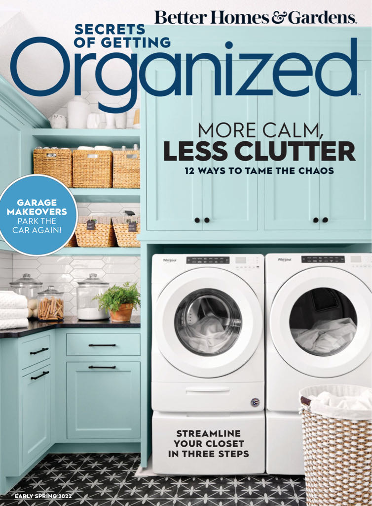 BH&G Secrets of Getting Organized Early Spring 2022 (December) magazine collectible - Main Image 1