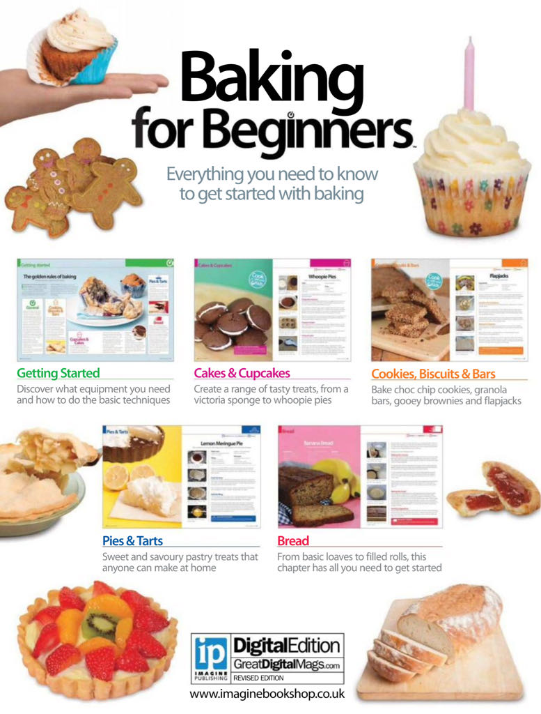Baking for Beginners Revised Edition 2013  (September) magazine collectible - Main Image 2