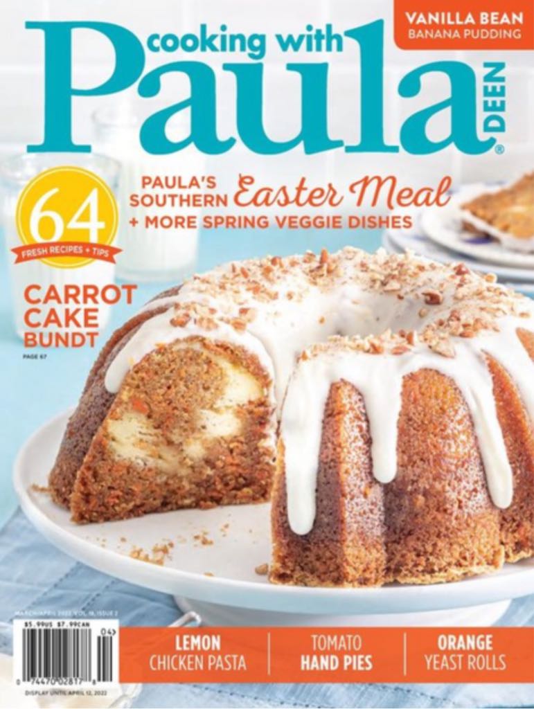 Cooking with Paula Deen  2022 March-April  (March) magazine collectible - Main Image 1