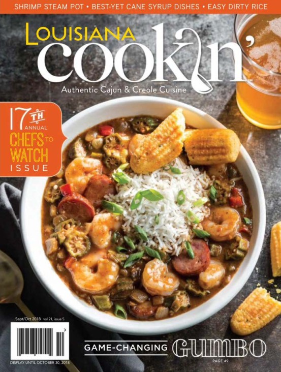 Louisiana Cookin’ 2018 September-October  magazine collectible - Main Image 1