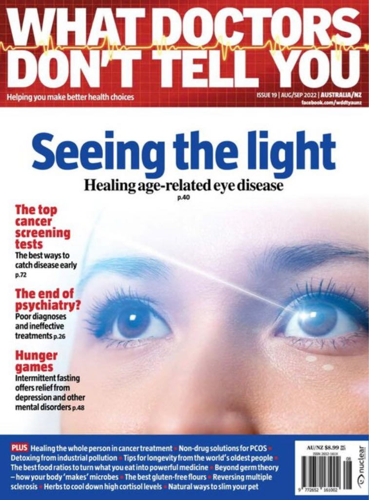 What Doctors Dont Tell You 2022 August-September  (August) magazine collectible - Main Image 1